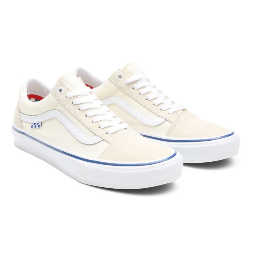 Vans Skate Old Skool Dam Vita - Vans Låga Skor Butiker (THNJZ7431)